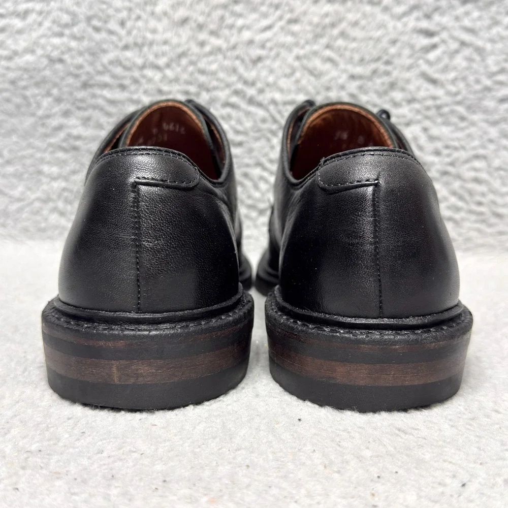 Allen Edmonds Jodox Mens Size 9.5 B Derby Dress Shoes Black Leather 4616